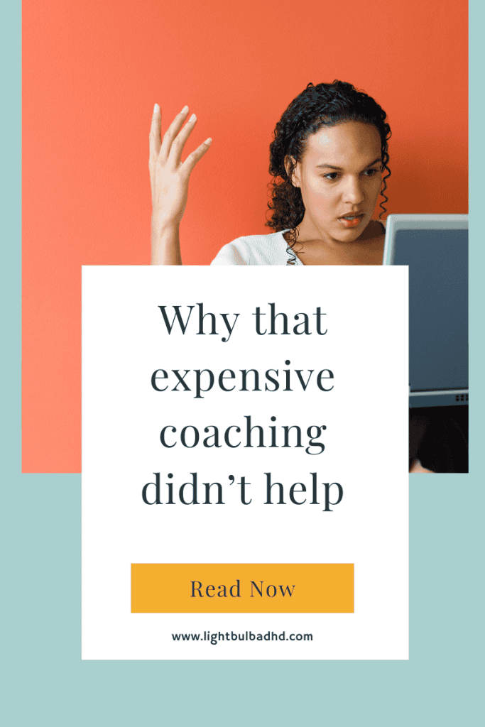 Why adhd coaching fails