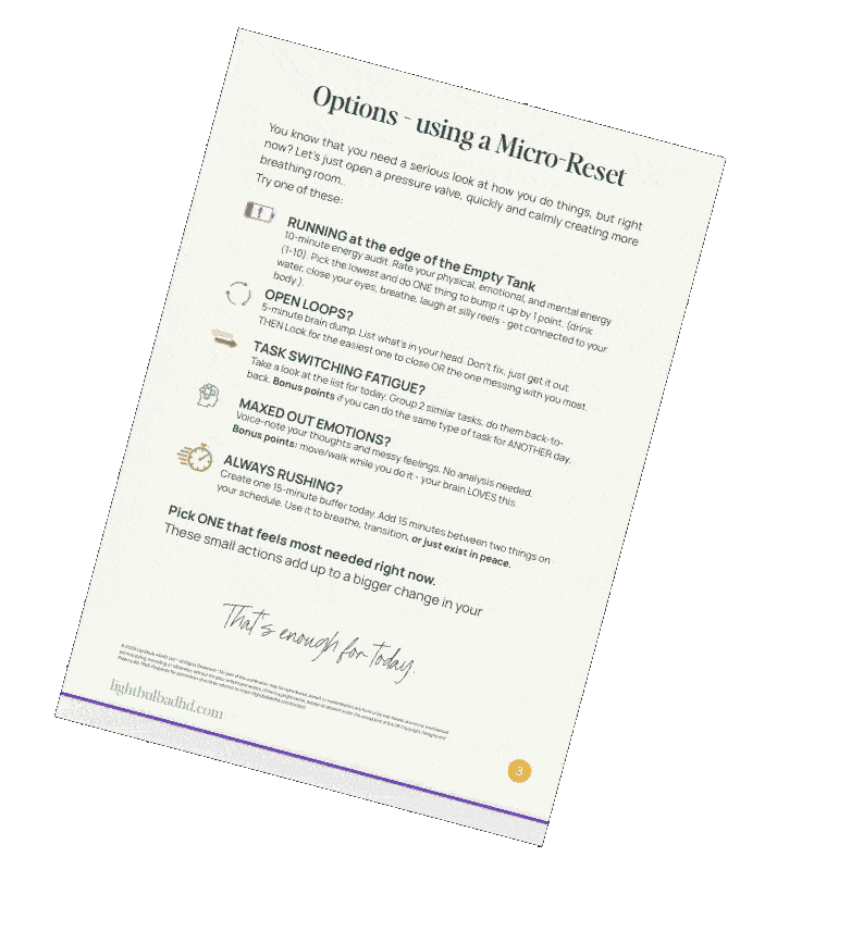 Lead Magnet overload options