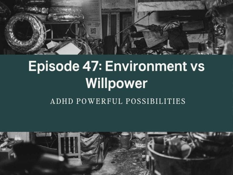 Environment vs Willpower with ADHD Page image